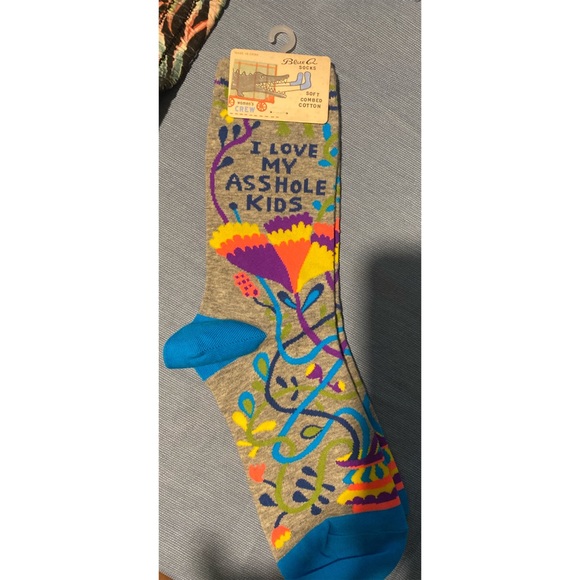 NWT I love my asshole kids socks - Picture 3 of 3